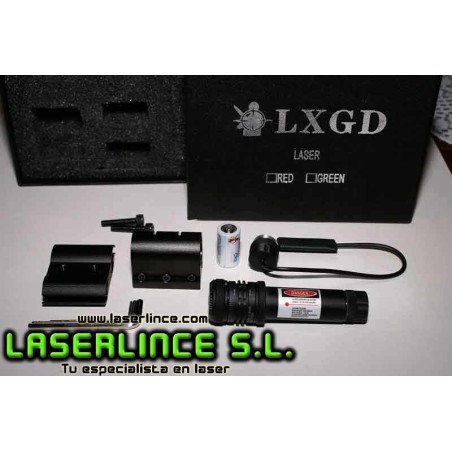 Red laser adjustable LXGD CR2 5mW for shooting accuracy