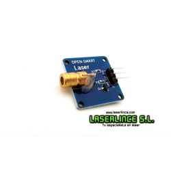 Módulo láser rojo de 0 a 1mW con driver de control de potencia