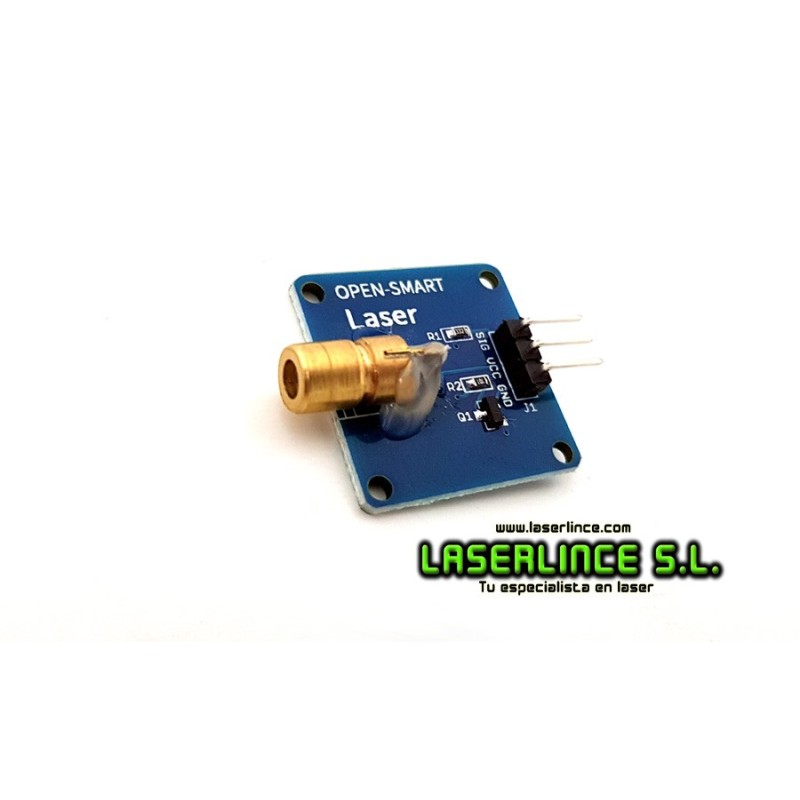 Laser module 0 to 1mW with power control driver