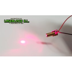 A9c Módulo láser rojo 0,5mW generador de punto 650nm ø=4mm