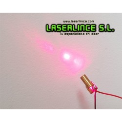A9c 0,5mW red laser module 650nm spot generator ø = 4mm