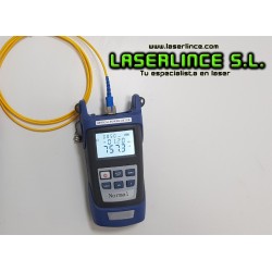 Medidor de potencia laser en fibra óptica 800-1700nm