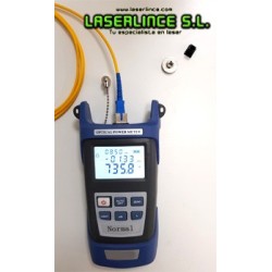 Medidor de potencia laser en fibra óptica 800-1700nm
