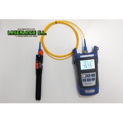 Medidor de potencia laser en fibra óptica 800-1700nm