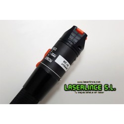 AGV Puntero láser rojo 10mW 650nm con acople a fibra óptica