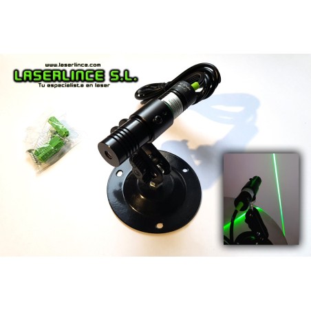 AV1 Modulo laser verde generador de linea 50mW 532nm