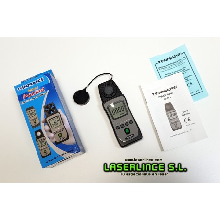 Medidor de radiación UVA y UVB 290 ~ 390nm Tenmars TM-213