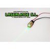 B4b Módulo láser verde 1 mW (520nm) generador de punto DDL ø=6mm