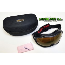 Gafas integrales de protección láser 190-540 & 800-1700nm OD5+