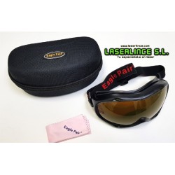 Gafas integrales de protección láser 190-540 & 800-1700nm OD5+
