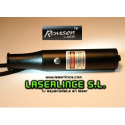 E4 Puntero láser verde Romisen de 30 mW (532nm)