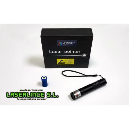 Puntero laser amarillo 593nm NewWish 20mW
