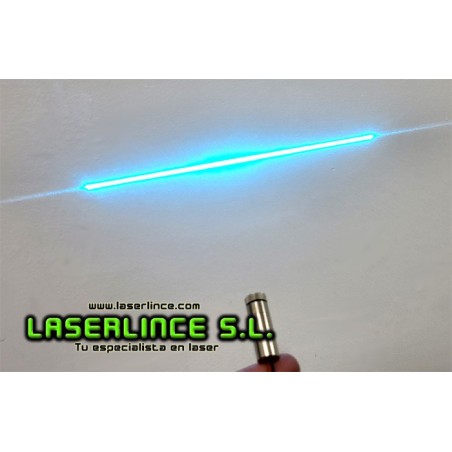 C02 Cyan Blue Laser Module 30mW Focusable line Generator (488nm)