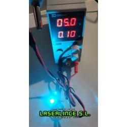 C02 Módulo láser azul cian 30mW de línea enfocable (488nm)