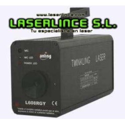 L608RGY (150mW verde, rojo y amarillo calidoscopio)