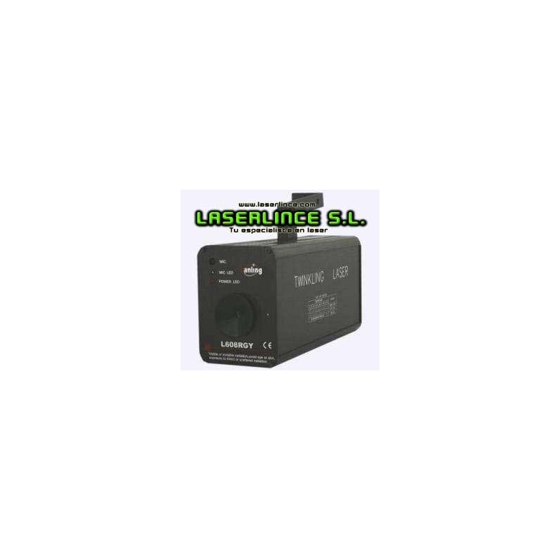 L608RGY (green, red and yellow 150mW kaleidoscope)