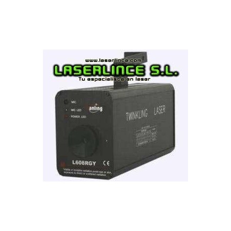 L608RGY (green, red and yellow 150mW kaleidoscope)