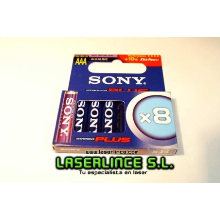 Sony Alkaline Batteries AAA 8 units