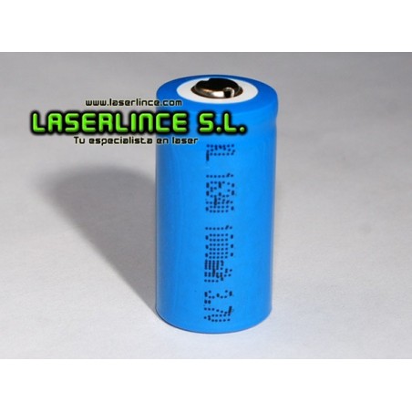 1 rechargeable battery CR123A 1000mAh 3.7V KL 16340