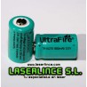2 X rechargeable batteries CR2 800mAh TR15270  3V