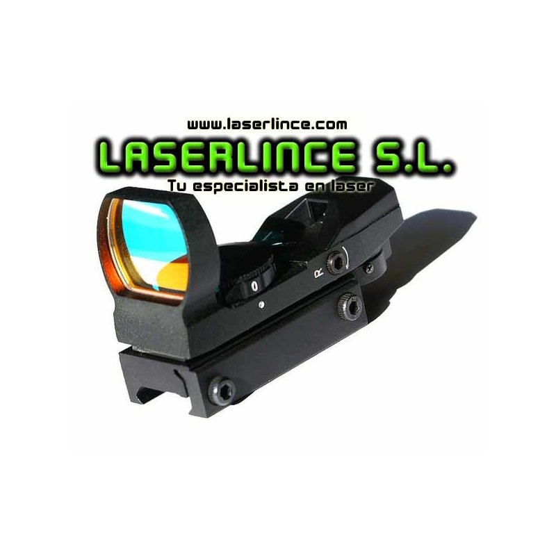 Red dot holográfico 4 retículas Rojo