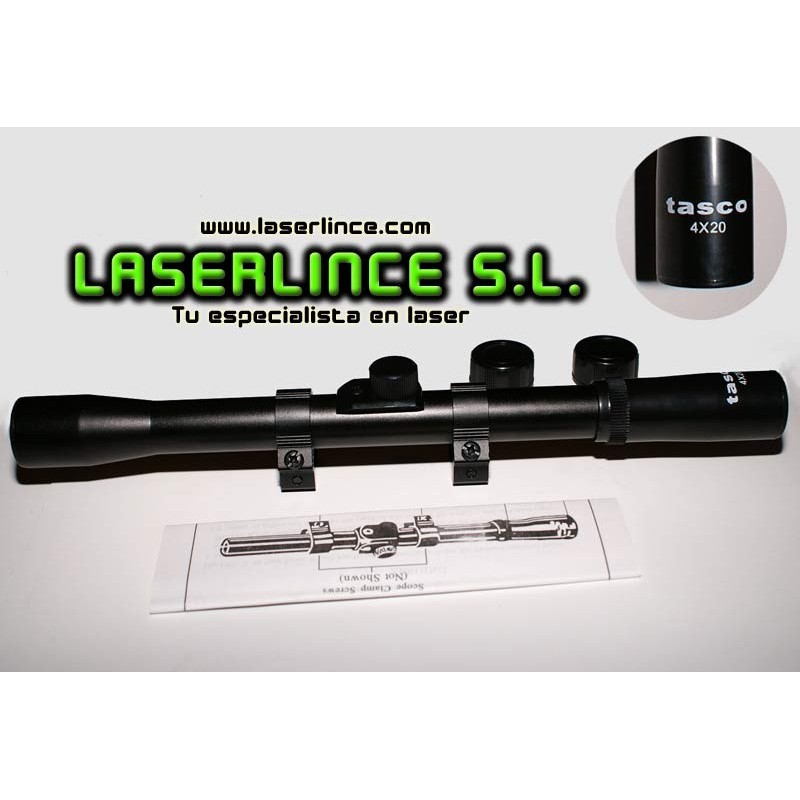 Telescopic sight glass Tasco 4X20