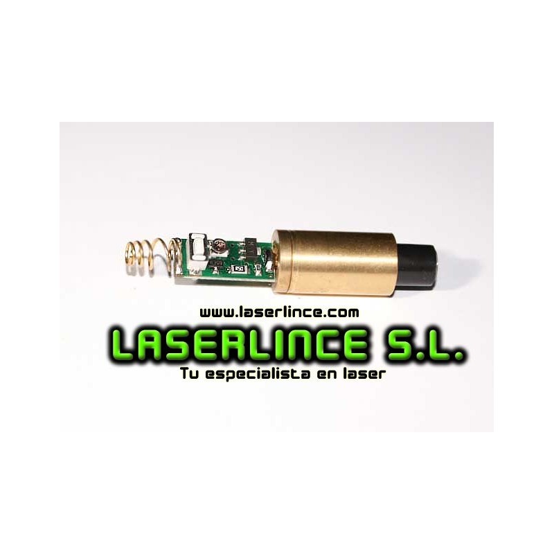 B7 Módulo laser verde generador de punto 50mW (532nm)