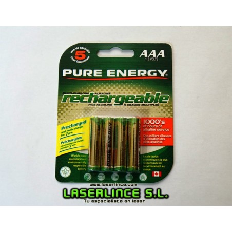 1 Batería recargable AAA RAM: Recargable-Alcalina-Manganeso 1,5V