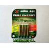 1 AAA rechargeable battery RAM: rechargeable alkaline-manganese