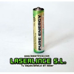1 AAA rechargeable battery RAM: rechargeable alkaline-manganese