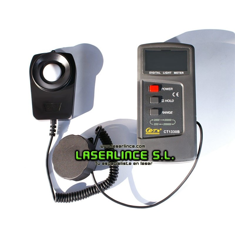 Luxmetro digital measurement of illumination until 200000lux