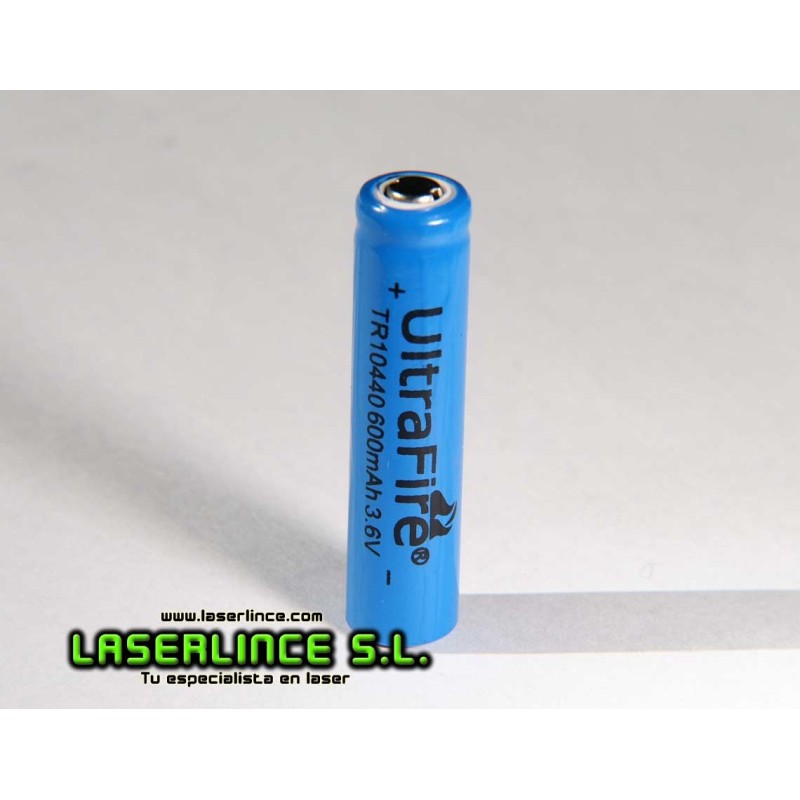 1 Batería recargable 10440 600mAh 3,6V UltraFire
