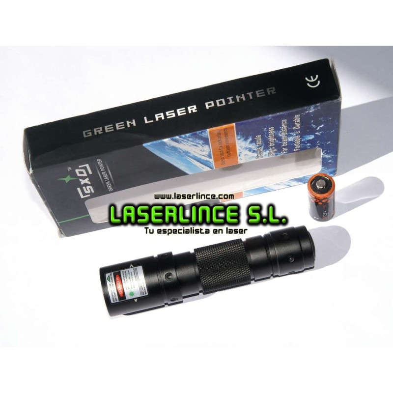 E8 Pointer 50 mW Green laser (532nm) lamp type