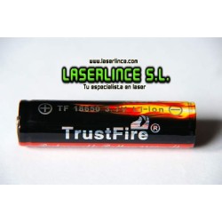 1 Rechargeable Battery 18650 2400mAh 3.7 V Trustfire
