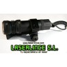 Picture in which couples can be seen as the red laser pointer on the adjustable mount (not included laser pointer)