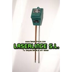 Medidor para plantas: pH, humedad y luz