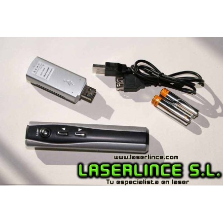 CONTROL REMOTO INALÁMBRICO USB PARA PRESENTACIÓNES POWERPOINT