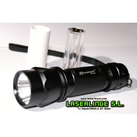 Flashlight CREE brand Romisen RC-K4 3,8V Versatile (1x18650/3xAAA/2xCR123)