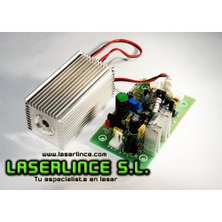láser verde 50mW generador de punto (532 nm)