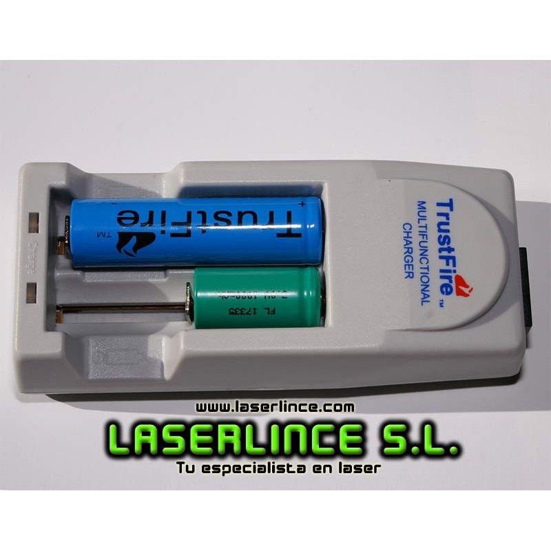 Charger for lithium bateríasde: 18,650, 10,440, 14,500, 16,340..