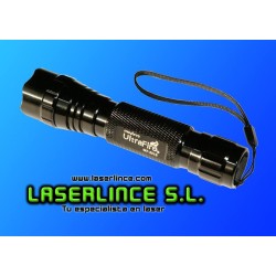 Linterna UltraFire de luz azul (emisor Philips Luxeon K2)