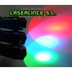 Flashlight UltraFire blue light (Philips Luxeon K2 emitter)