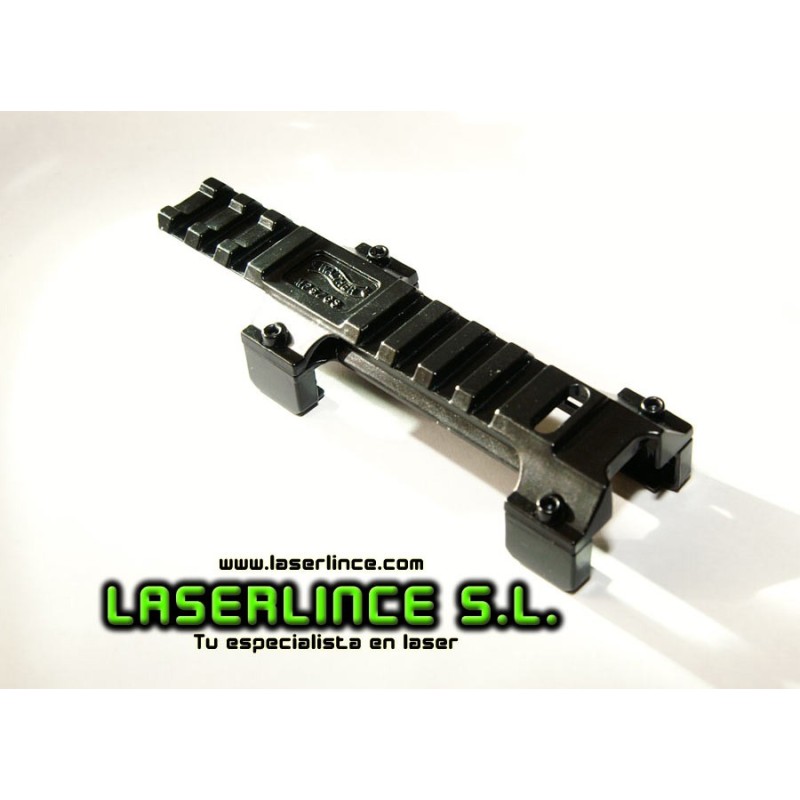 Montura de aluminio para MP5 y G3 con carril 20mm Picatinny