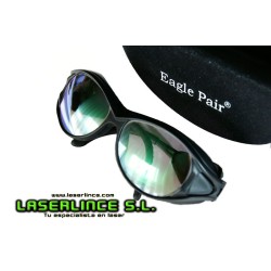 Gafas de protección láser infrarrojo de 800 a 2000nm OD 4+