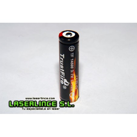 1 Rechargeable Battery 900mAh 3.7 V TF  14500 Trustfire