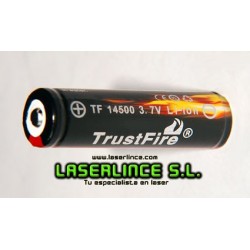 1 Rechargeable Battery 900mAh 3.7 V TF  14500 Trustfire