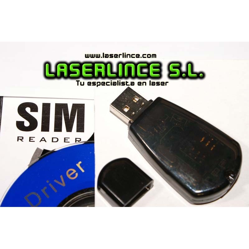 Lector de tarjetas SIM, para tarjetas de móviles.