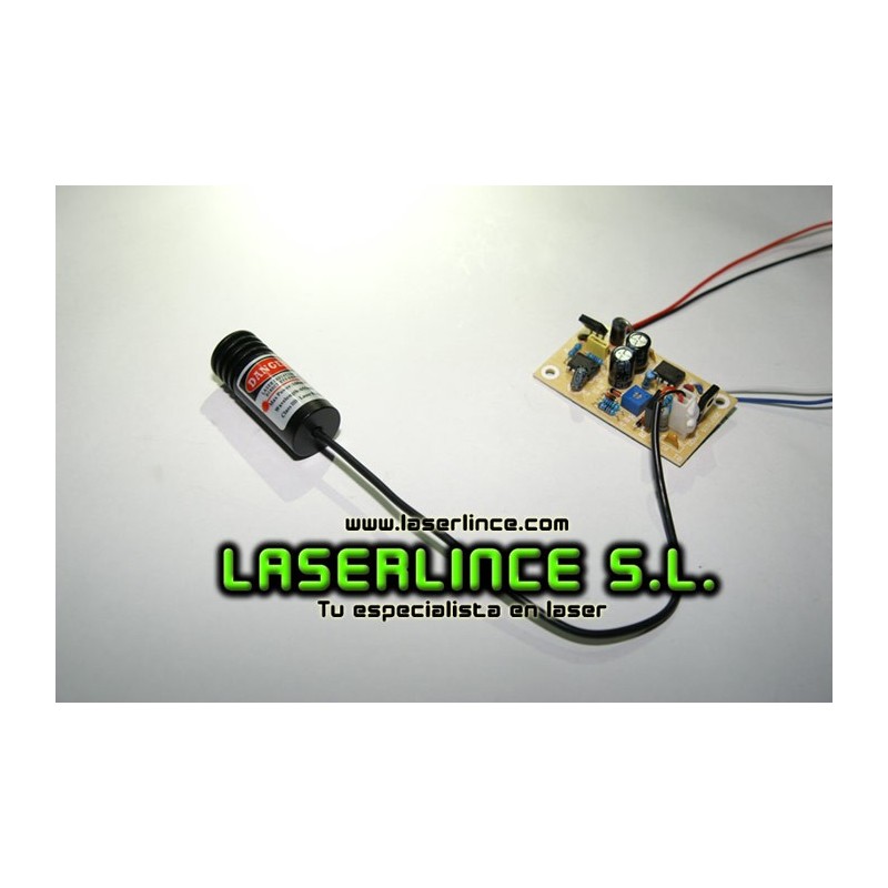 100mW generator red laser dot (655 nm)