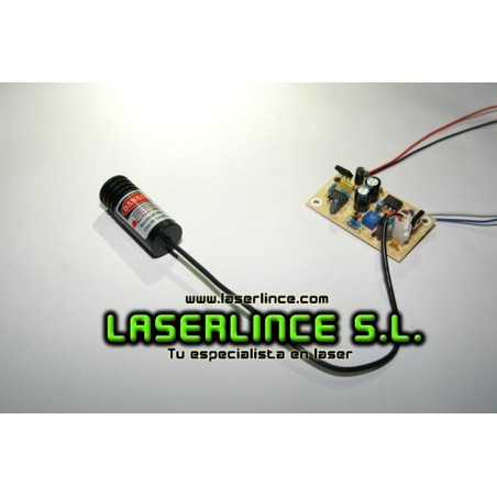 100mW generator red laser dot (655 nm)