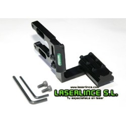 Montura con carril picatinny para arco